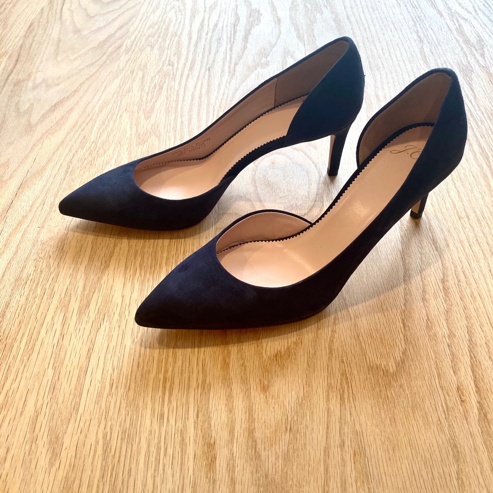J. Crew Lucie (Colette) Suede Pump - Picture 2 of 5